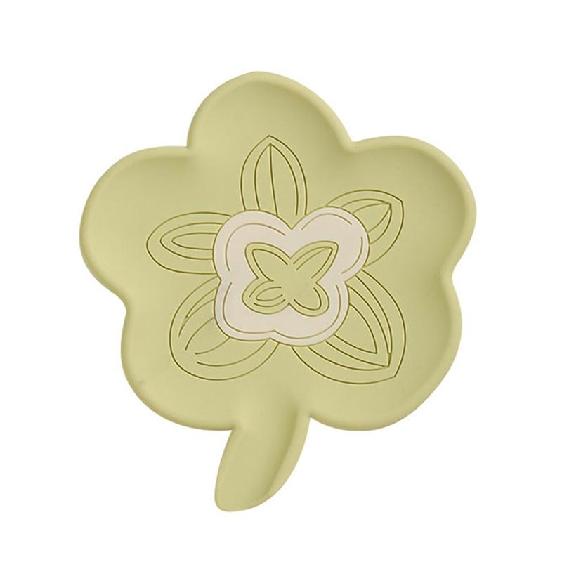 Self Draining Silicone Soap Dish Non Slip Drainage Holder 8