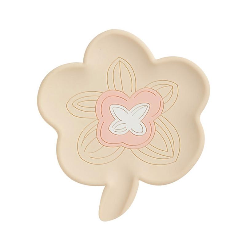 Self Draining Silicone Soap Dish Non Slip Drainage Holder 7