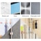 Wall Mounted Mop Holder Adhesive Broom Hanger Clip Organizer for Kitchen Bathroom Storage