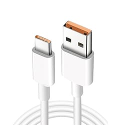 6a usb to usb c fast charging cable 66w high speed data sync cord