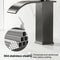 Waterfall Bathroom Faucet Stainless Steel Hot Cold Mixer Tap For Sink Basin 4