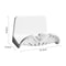 Wall Mounted Soap Dish Drain Rack Bathroom Organizer ABS Soap Holder 4