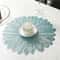 Sunflower Shape PVC Heat Resistant Dining Table Placemat Kitchen Decor Mat