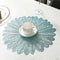 Sunflower Shape PVC Heat Resistant Dining Table Placemat Kitchen Decor Mat