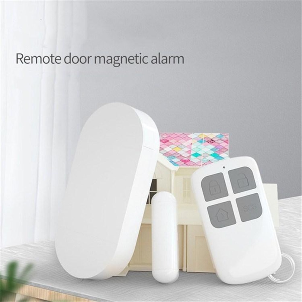 Wireless Door Alarm Remote Control Anti Theft Home Security Alarm System for Doors and Windows