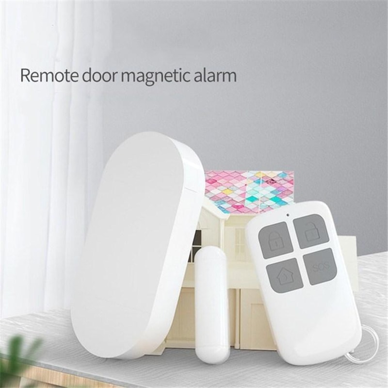 Wireless Door Alarm Remote Control Anti Theft Home Security Alarm System for Doors and Windows