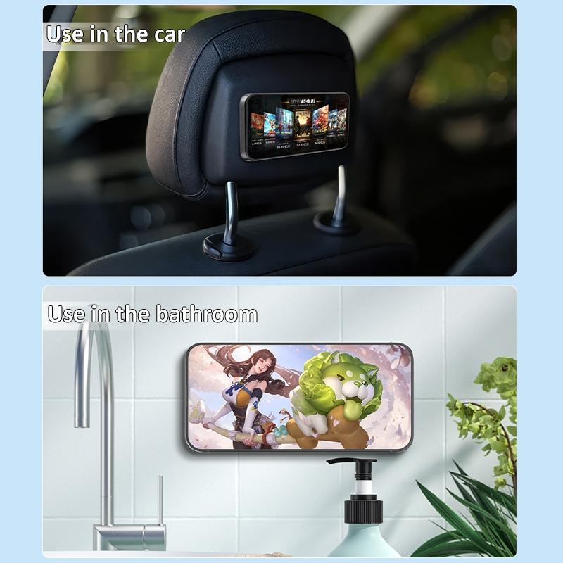Magnetic Phone Holder Wall Mount Adhesive Hands Free Phone Stand 6