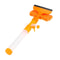 Multi-Functional Spray Window Cleaner with Double-Sided Glass Scraper & Squeegee Brush