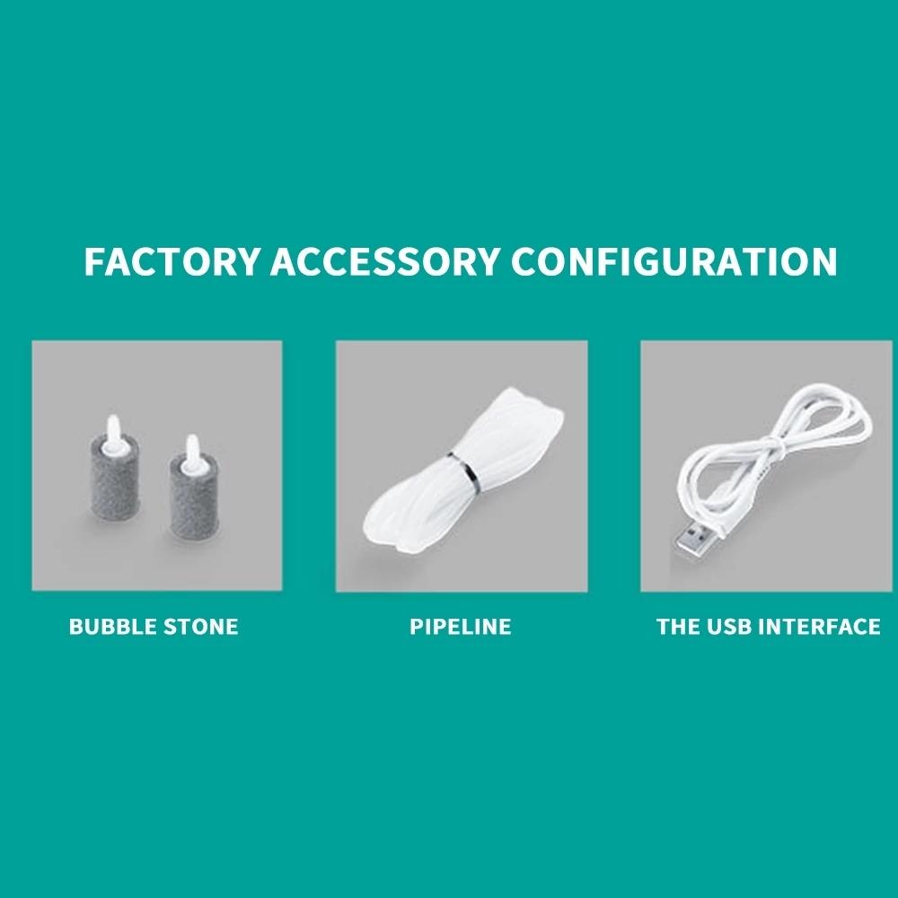 High Power Silent Aquarium Air Pump Fish Tank Oxygen Aeration Machine