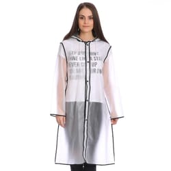 waterproof rain poncho, eva raincoat, transparent poncho, outdoor rain cover, reusable rain poncho