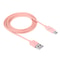 LED Micro USB Cable With Indicator Light Bobbin Storage Case 1M Fast Charging Data Sync Cord 8