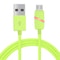 LED Micro USB Cable With Indicator Light Bobbin Storage Case 1M Fast Charging Data Sync Cord 2
