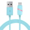LED Micro USB Cable With Indicator Light Bobbin Storage Case 1M Fast Charging Data Sync Cord 4