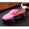 Metal Car Shape Decorative Keychain HolderRandom Color Delivery