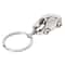 Metal Car Shape Decorative Keychain HolderRandom Color Delivery