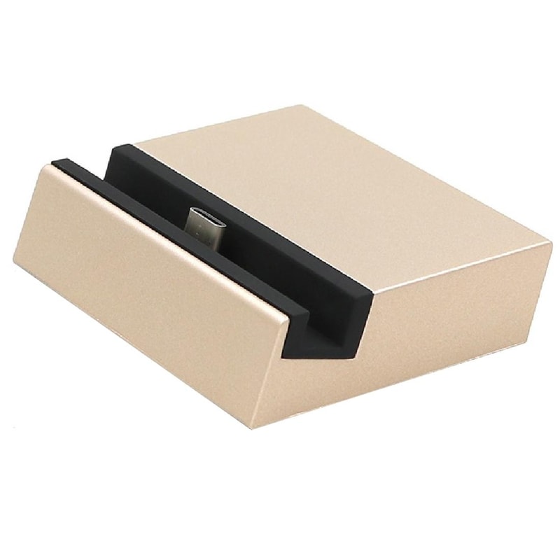 Portable USB C Charging Dock With Adjustable Stand For Smartphones And Tablets 5