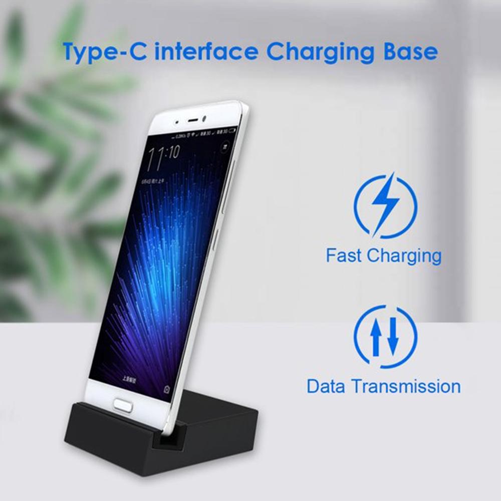 Portable USB C Charging Dock With Adjustable Stand For Smartphones And Tablets 4