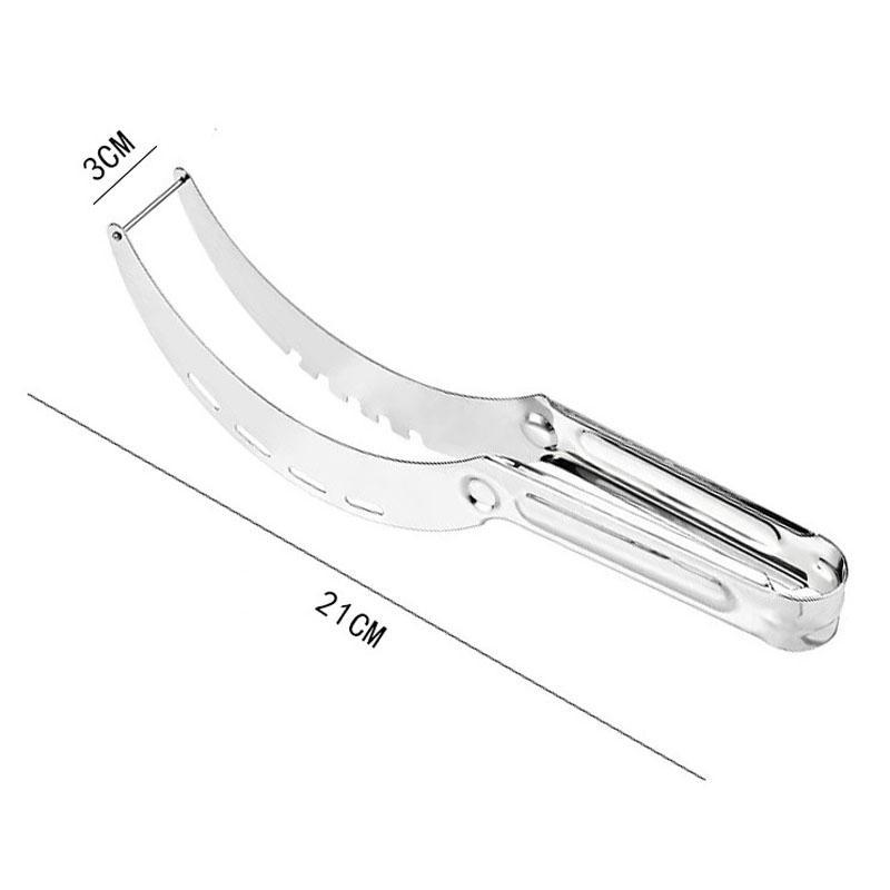 Thickened Stainless Steel Watermelon Slicer and Melon Cutter