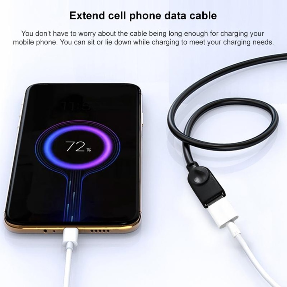 USB C Female To USB 20 Male Adapter Cable Fast Sync Converter 5