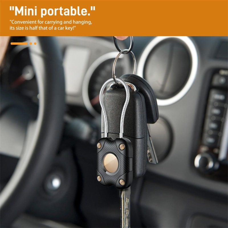 Waterproof AirTag Protective Case With Rope Keychain For 1st 2nd Gen Locator Durable Pet Travel C 10