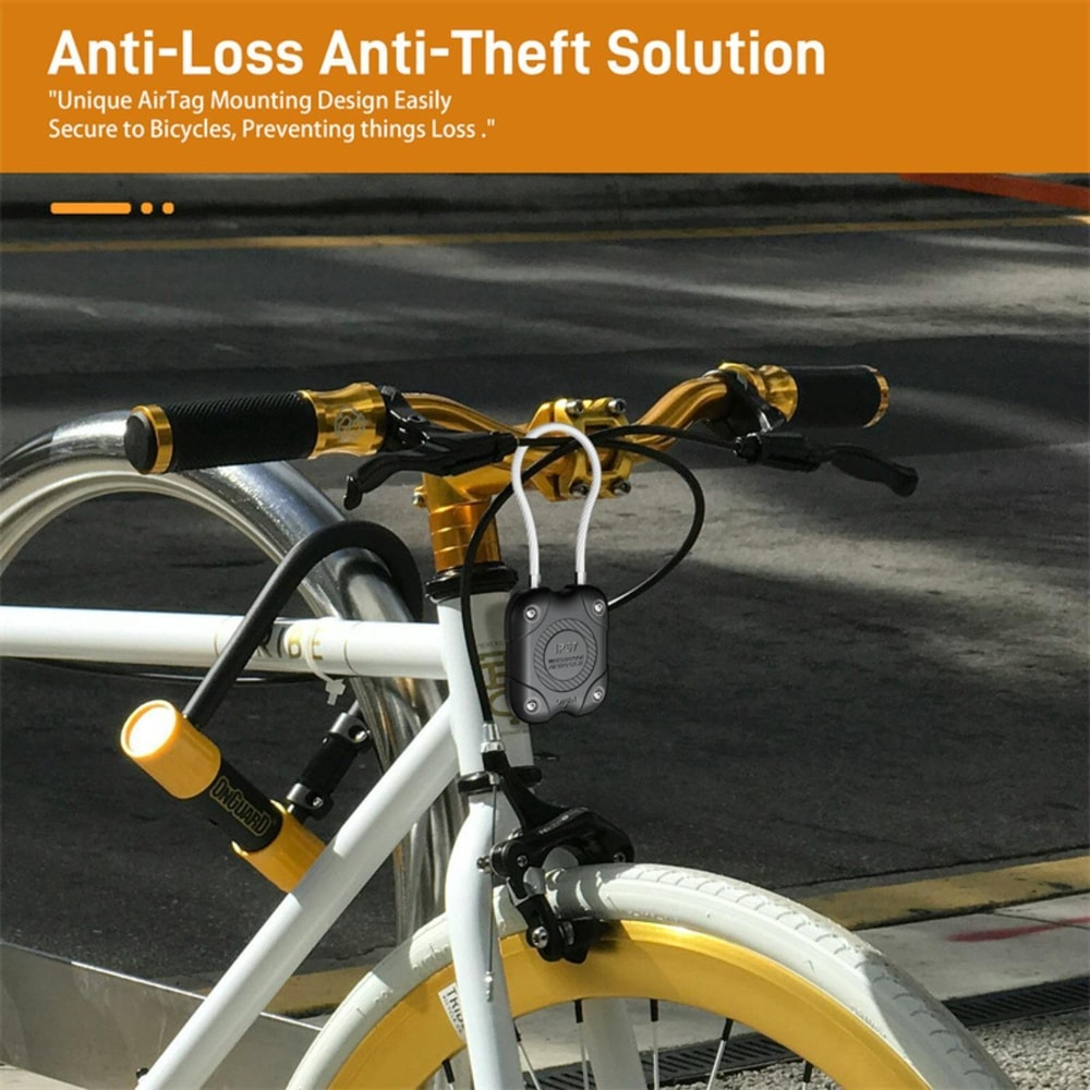 Waterproof AirTag Protective Case With Rope Keychain For 1st 2nd Gen Locator Durable Pet Travel C 8