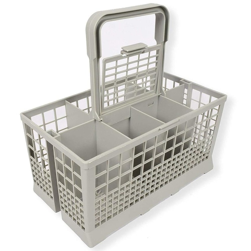 Universal Dishwasher Cutlery Basket Replacement Storage Box With Removable Handle 2