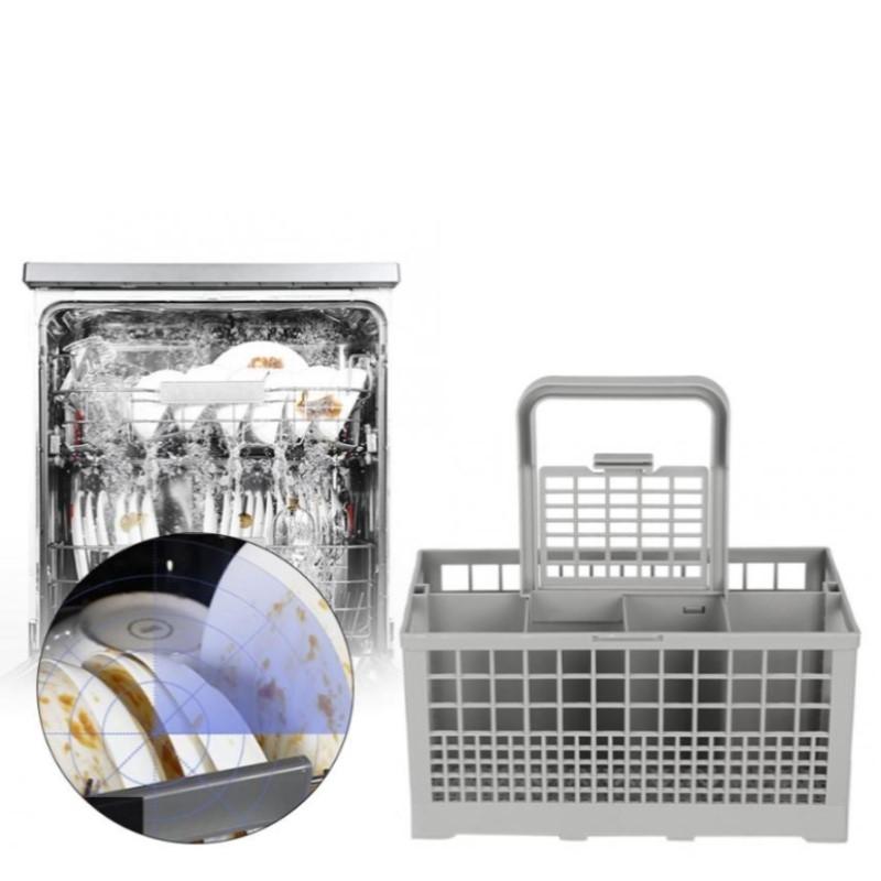Universal Dishwasher Cutlery Basket Replacement Storage Box With Removable Handle 6