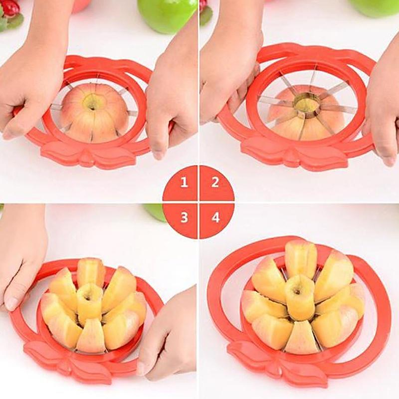 Easy Grip Apple Slicer and Corer Fruit Cutter