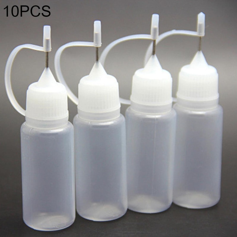 LeakProof ECigarette Refill Bottle Set With Needle Tip For Precise Vape Juice Filling 0