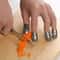 Adjustable Stainless Steel Finger Guard Set for Safe Slicing and Chopping