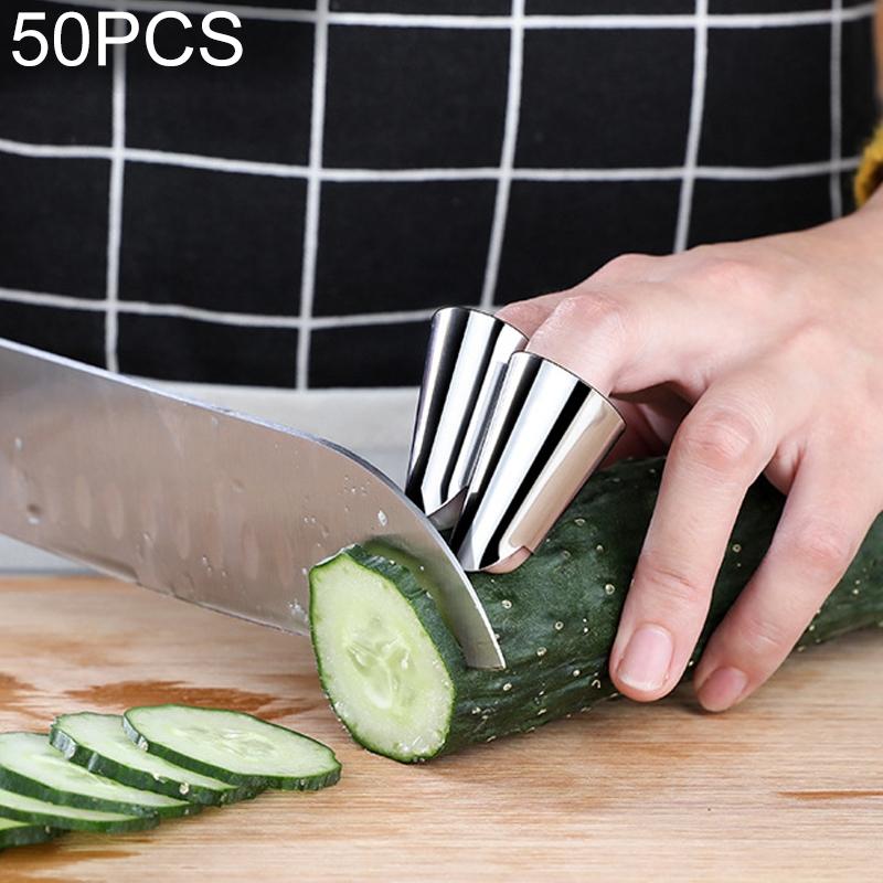 Adjustable Stainless Steel Finger Guard Set for Safe Slicing and Chopping