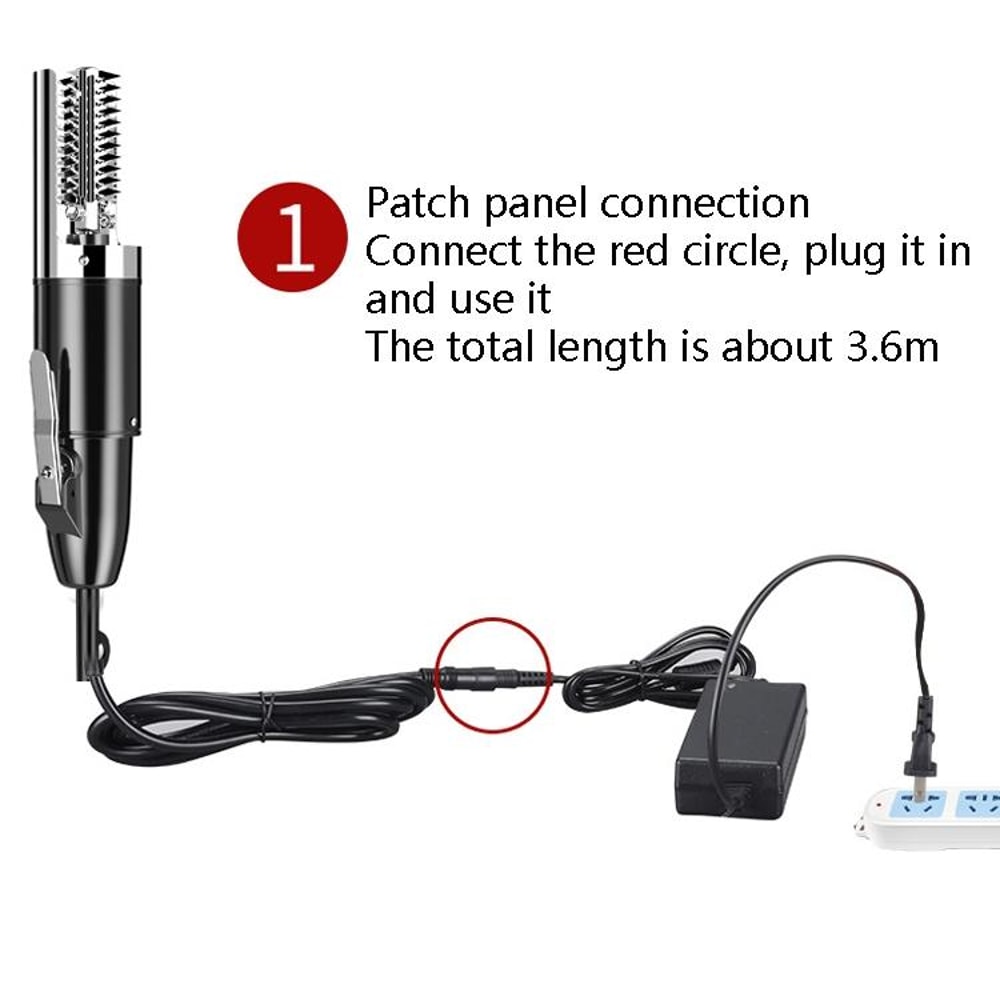 Electric Fish Scaler Waterproof Fish Scale Remover Tool 7