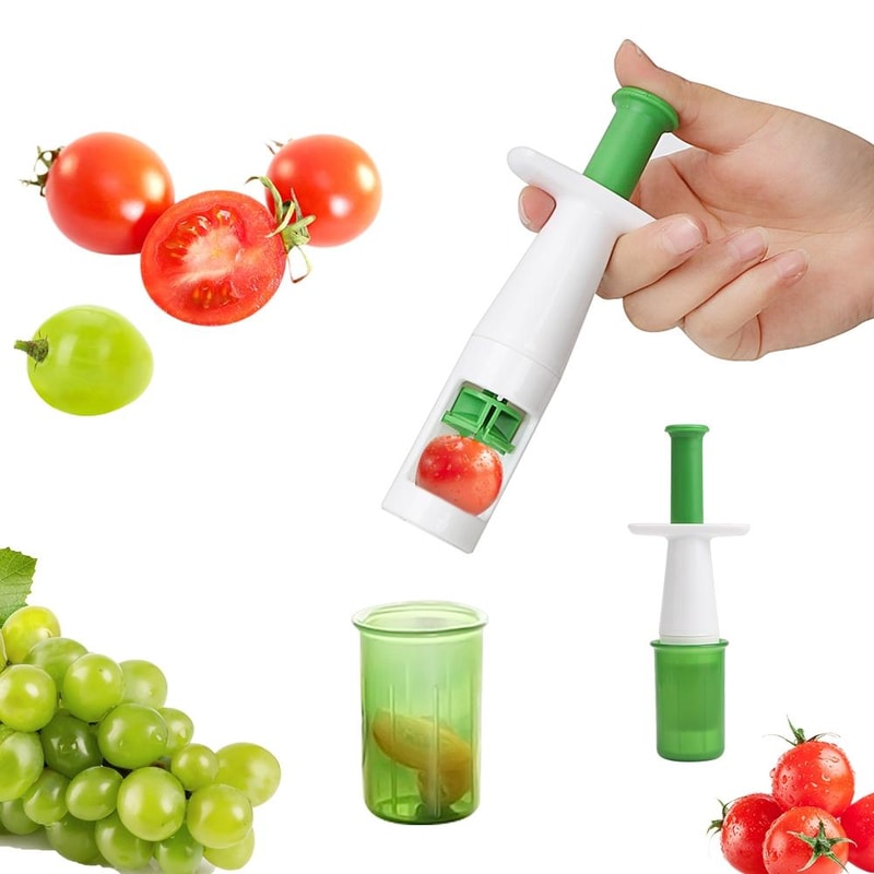 QuickSlice Grape Cutter And Cherry Tomato Slicer For Easy Fruit Prep 6