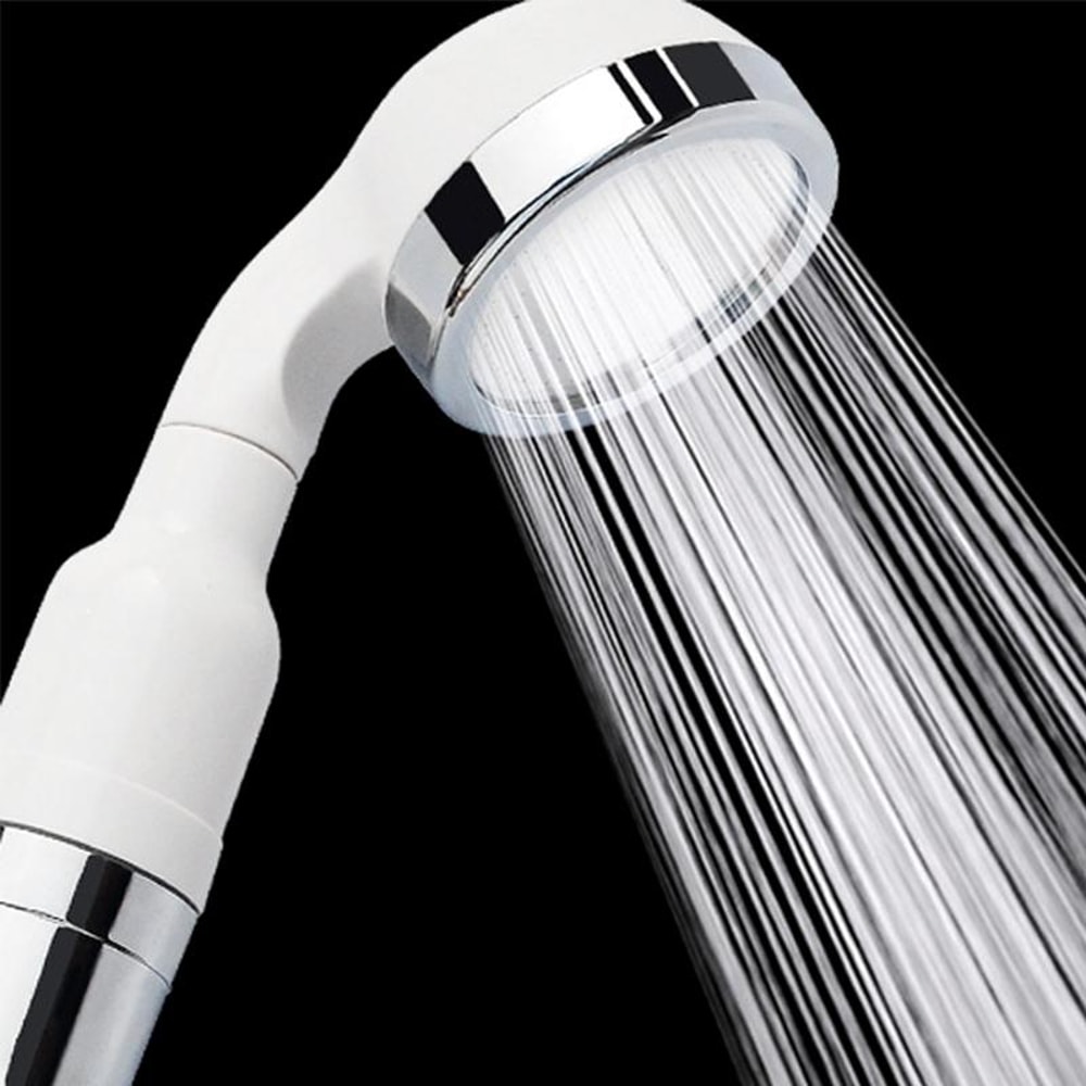 High Pressure Filtered Shower Head with Negative Ion Beads & 3 Spray Modes