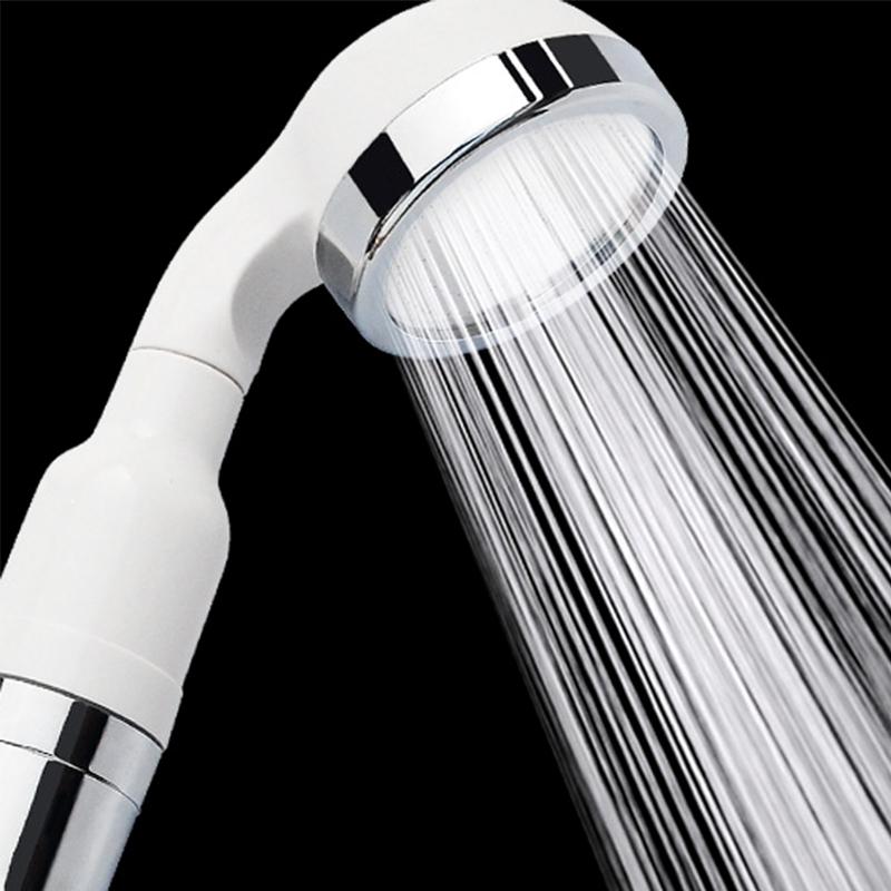 High Pressure Filtered Shower Head with Negative Ion Beads & 3 Spray Modes