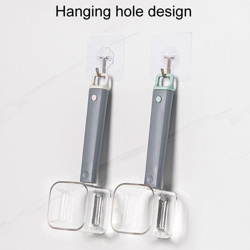 Stainless Steel Vegetable Peeler With Long Handle And Storage Box 2