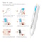 Wireless Rechargeable Mole Removal Pen with LED Display & Precision Spot Treatment Kit