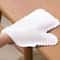 Fish Scale Reusable Dust Removal Cleaning Mittens, Washable Non Woven Cleaning Gloves, White