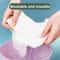 Fish Scale Reusable Dust Removal Cleaning Mittens, Washable Non Woven Cleaning Gloves, White