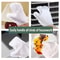 Fish Scale Reusable Dust Removal Cleaning Mittens, Washable Non Woven Cleaning Gloves, White
