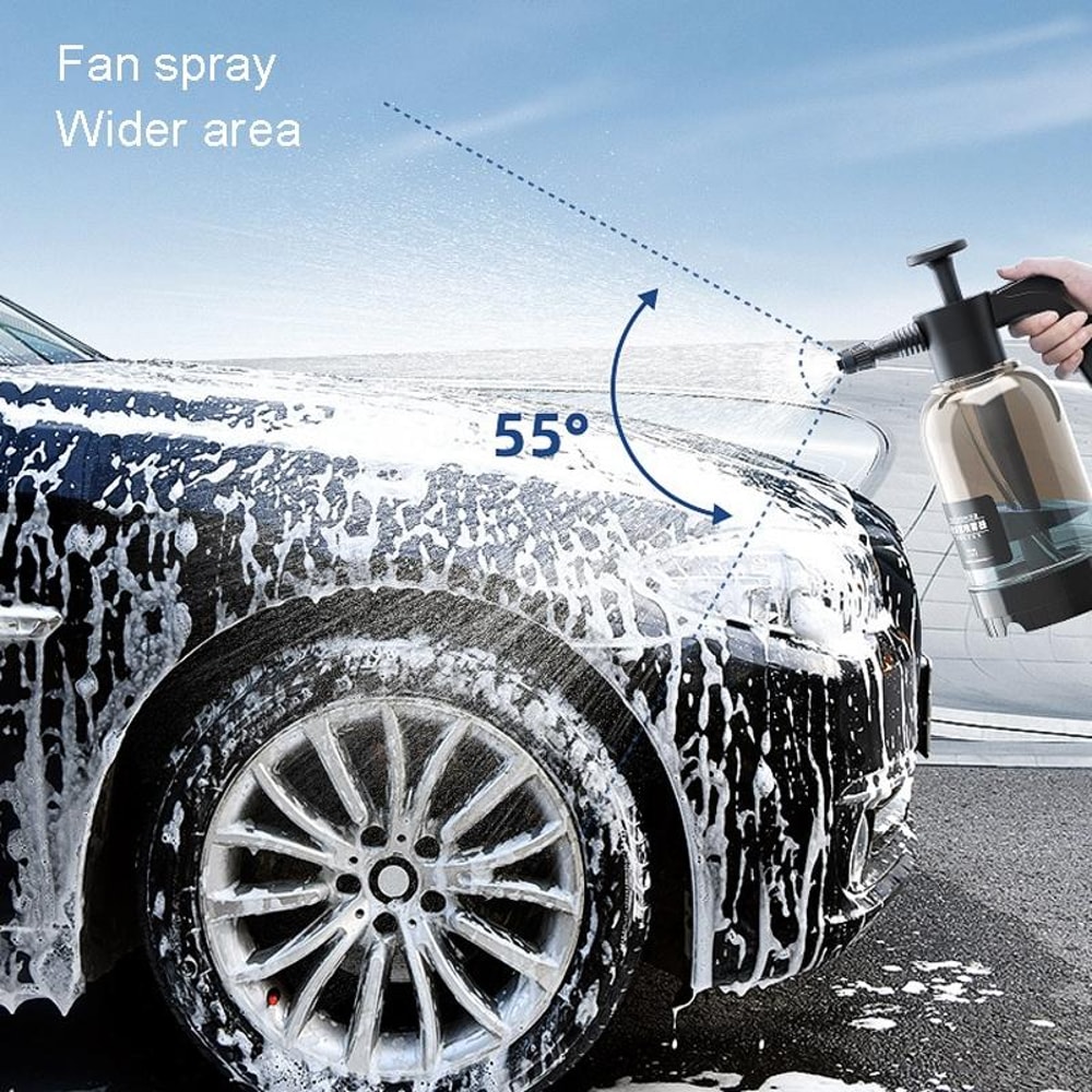 Car Wash Foam Sprayer Handheld Pressure Foam Spray Bottle Multi Purpose Cleaning Sprayer 9