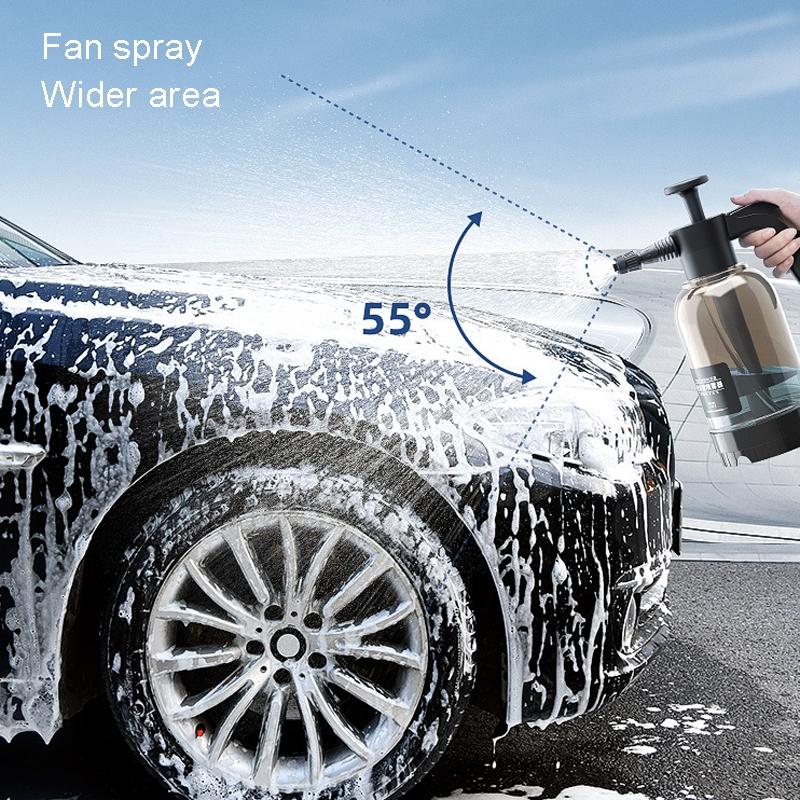 Car Wash Foam Sprayer Handheld Pressure Foam Spray Bottle Multi Purpose Cleaning Sprayer 9