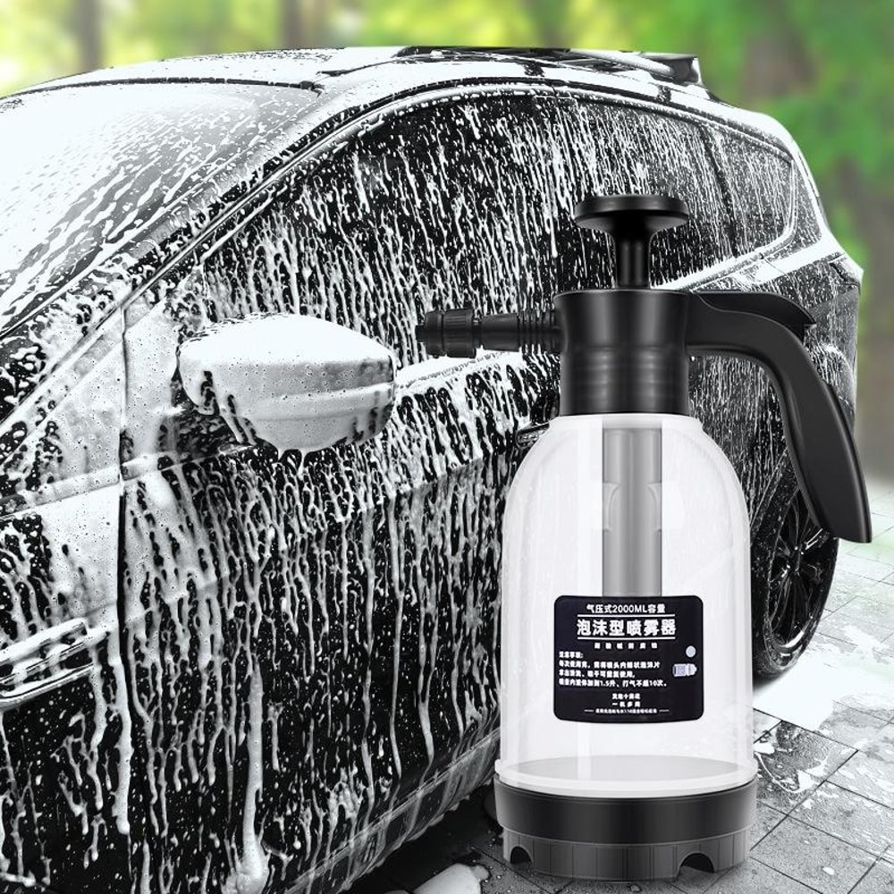 Car Wash Foam Sprayer Handheld Pressure Foam Spray Bottle Multi Purpose Cleaning Sprayer 4