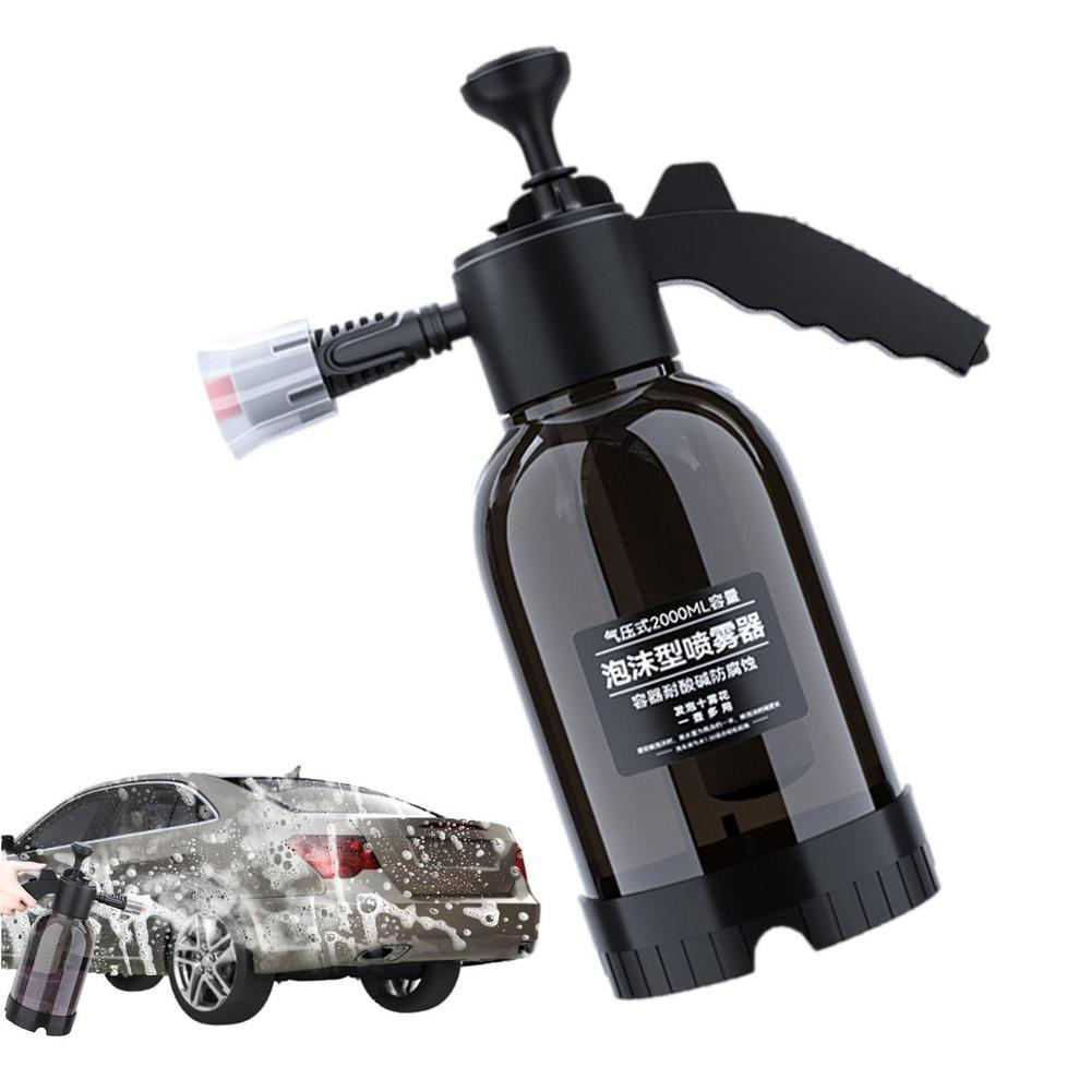 Car Wash Foam Sprayer Handheld Pressure Foam Spray Bottle Multi Purpose Cleaning Sprayer 6