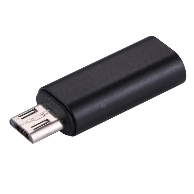 8 Pin To Micro USB Adapter Compact Lightning Female To Micro USB Converter 1