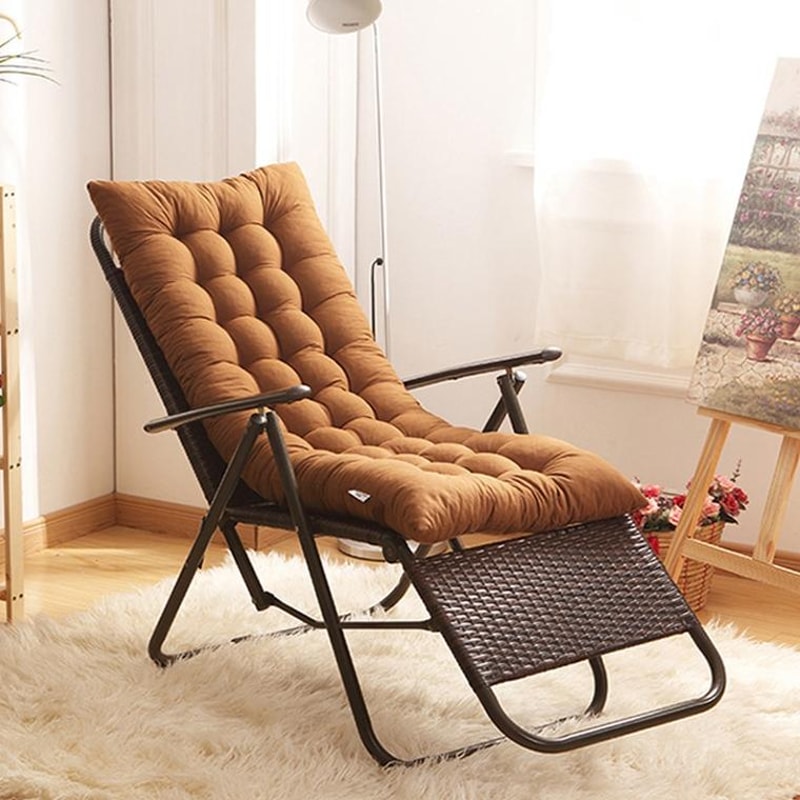 Thickened Outdoor Chair Cushions With PP Cotton Support For Patio Rocking Garden Seating 0