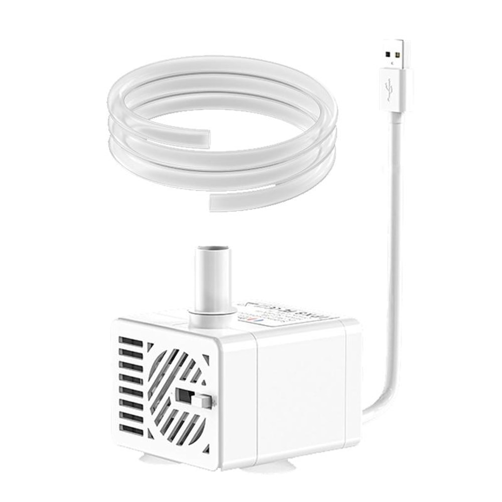 USB Pet Water Fountain Pump Silent Brushless Aquarium Water Pump With Adjustable Flow 0
