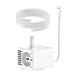 usb pet water fountain pump, silent brushless aquarium water pump with adjustable flow