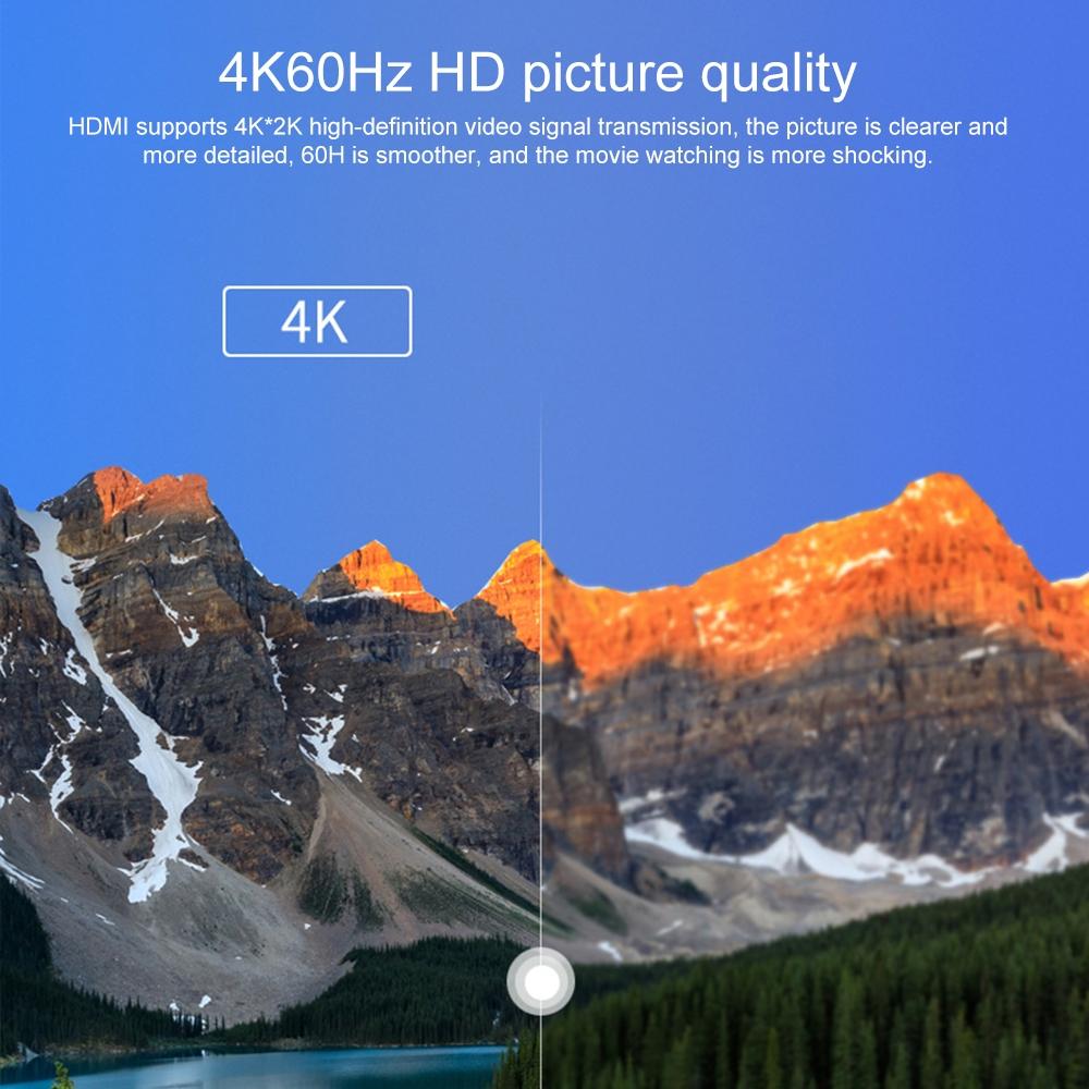 4K USB C To HDMI Adapter Cable Plug And Play For Phones Tablets And Laptops 8