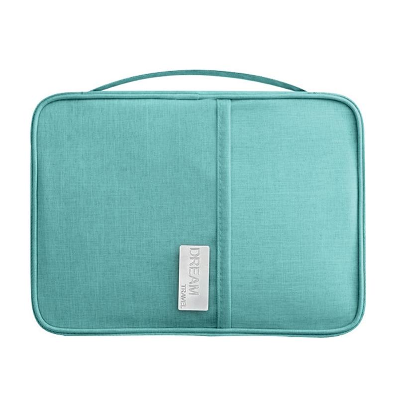 Travel Document Organizer Waterproof Passport Holder Wallet 4